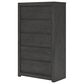 Ashley Fraluna 5-Drawer Chest in Dark Charcoal, , large