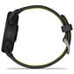 Garmin Forerunner 170 Music Smartwatch 42mm Black Case with Black and Amp Yellow Silicone Band, , large