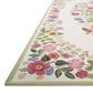 Rifle Paper Co Perennial Blossom 2"5" x 3"11" Cream Area Rug, , large