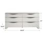 Bernhardt Sereno 6-Drawer Dresser in Light Grey, , large