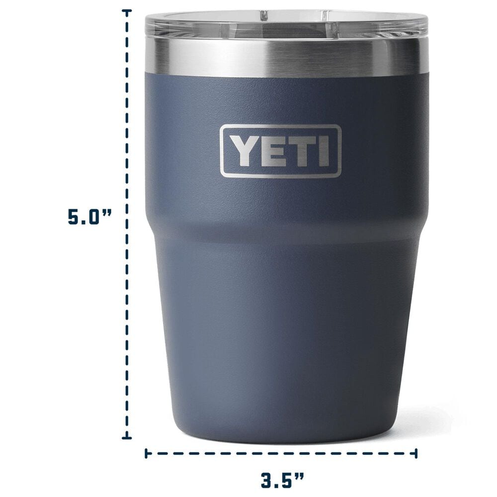 YETI Rambler 16 Oz Stackable Cup with MagSlider Lid in Riverhead Red, , large