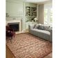 Loloi Courtyard 7"6" x 9"6" Hadley Terracotta Area Rug, , large