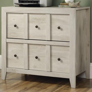 Sauder Dakota Pass Console with Lateral File in Chalked Chestnut, , large