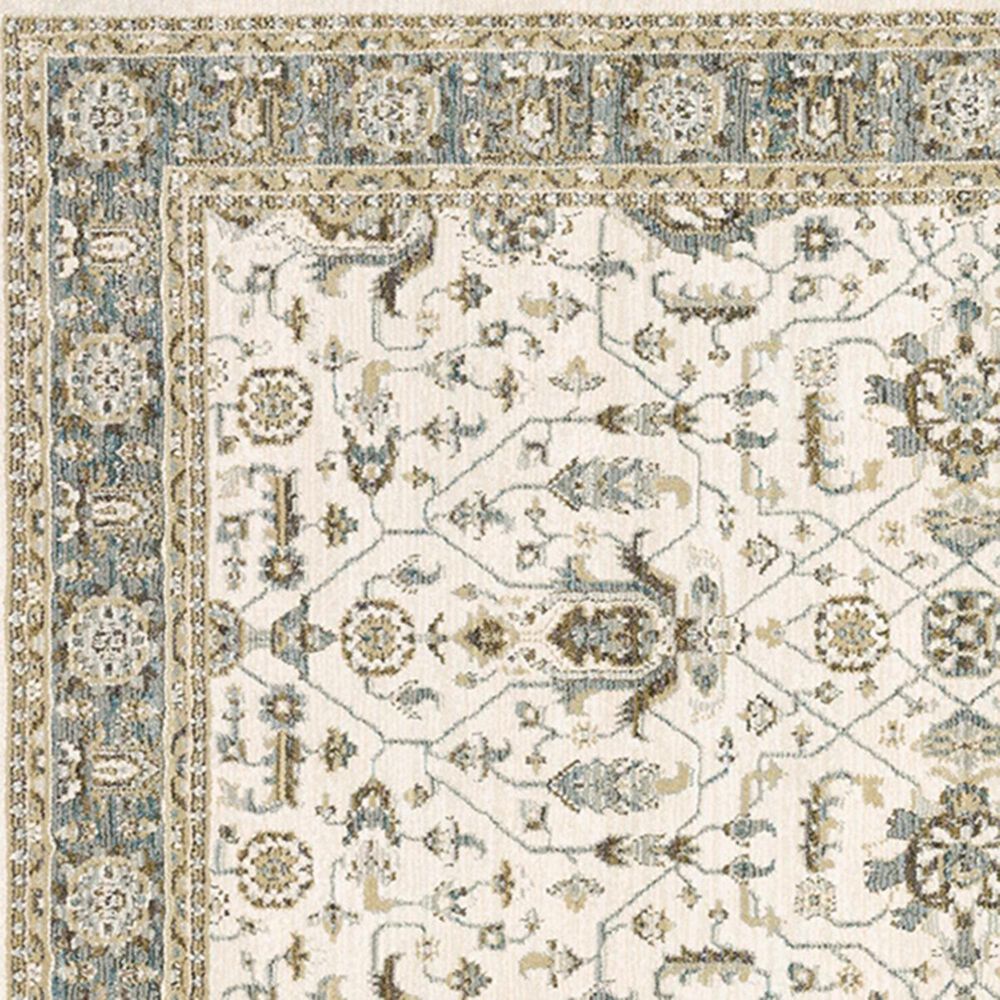Oriental Weavers Andorra 9537P 1&#39;10&quot; x 3&#39;2&quot; Ivory Scatter Rug, , large