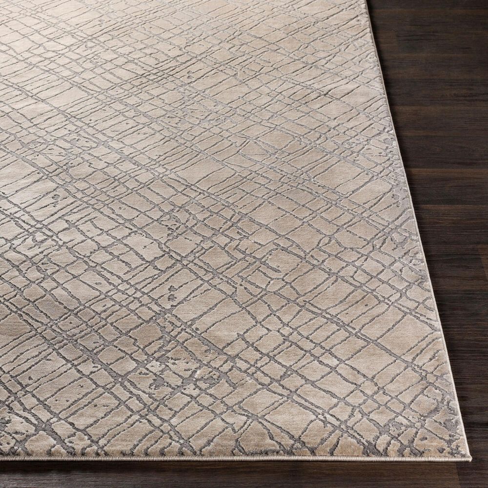 Surya Tibetan 9&#39;3&quot; x 12&#39;3&quot; Charcoal, Beige and Medium Gray Area Rug, , large