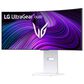 LG 34" UltraGear OLED WQHD Curved Smart Gaming Monitor in White, , large