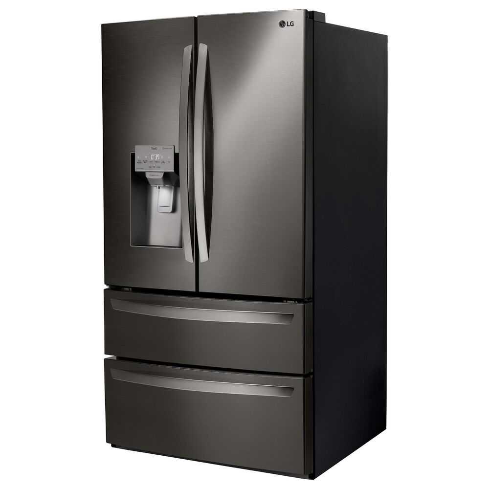 LG 28 Cu. Ft. Capacity 4Door French Door Refrigerator in Black