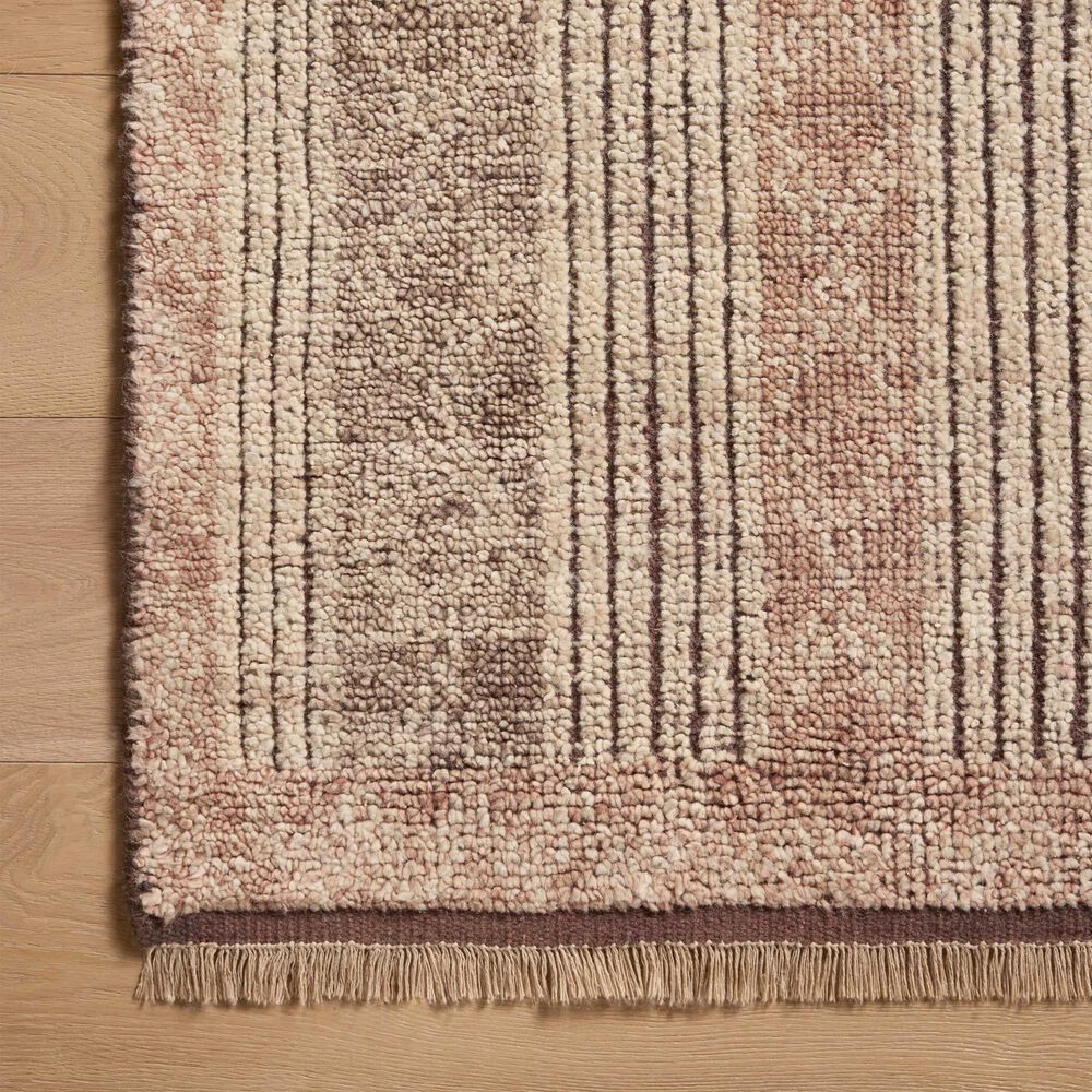 Loloi Granada Mocha and Brown 4&#39; x 6&#39; Area Rug, , large