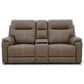 MotoMotion Trent Power Loveseat in Capriccio Cappuccino, , large
