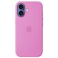 Apple Silicone Case with MagSafe for iPhone 17 in Electric Lavender, , large