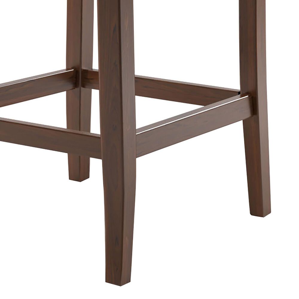Furniture of America Zimmerman Counter Chair in Rustic Oak &#40;Set of 2&#41;, , large
