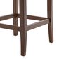 Furniture of America Zimmerman Counter Chair in Rustic Oak (Set of 2), , large