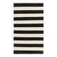Surya Picnic PIC-4005 3"3" x 5"3" Black/Cream Area Rug, , large
