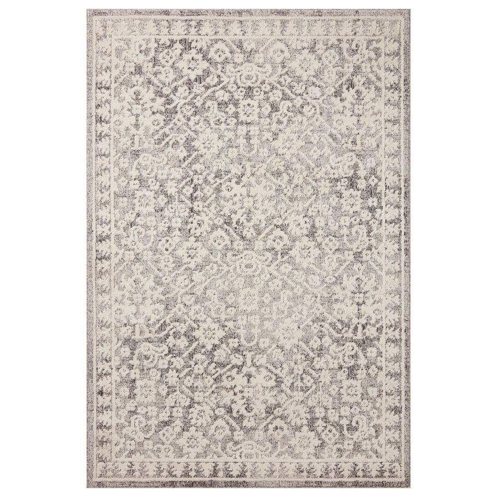 Magnolia Home Gigi Grey and Ivory 2"7" x 4" Area Rug, , large
