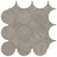 Dal-Tile Rekindle Medium Grey 13.5" x 13.5" Canvas Dot Porcelain Mosaic Sheet, , large