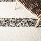 Safavieh Natura NAT328Z 3" x 5" Black and Ivory Area Rug, , large