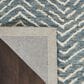 Nourison Colorado 3"9" x 5"9" Indigo and Ivory Area Rug, , large