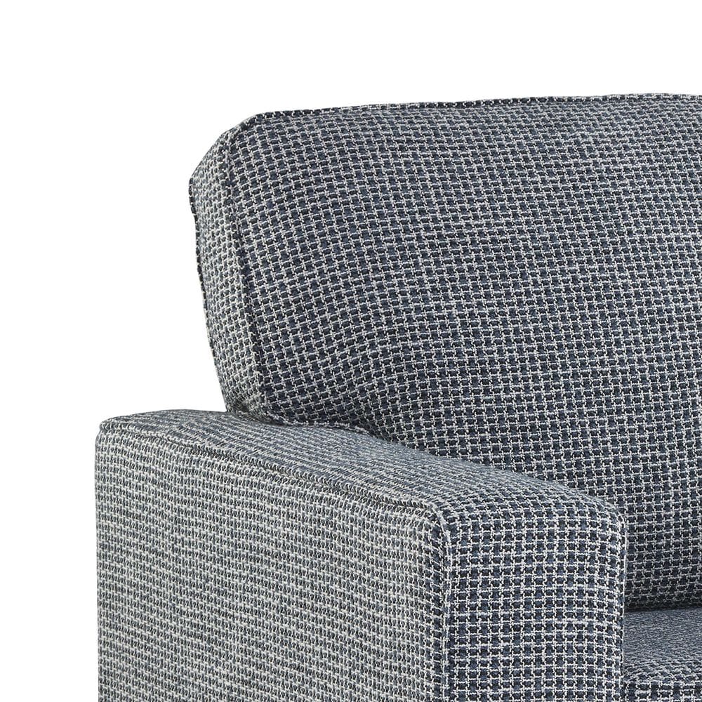 Ashley Olwenburg Swivel Accent Chair in Denim, , large