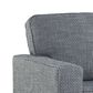 Ashley Olwenburg Swivel Accent Chair in Denim, , large