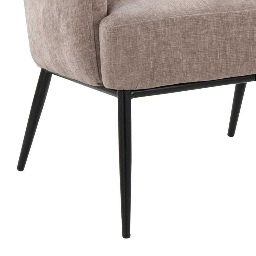 Lumisource Marcel Accent Chair in Light Brown, , large