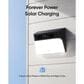 eufy S120 Solar Wall Light Cam in Black, , large