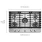 KitchenAid 2-Piece Kitchen Package with PrintShield Stainless Steel 30" Smart Combination Wall Oven and Stainless Steel 30" Gas Cooktop, , large