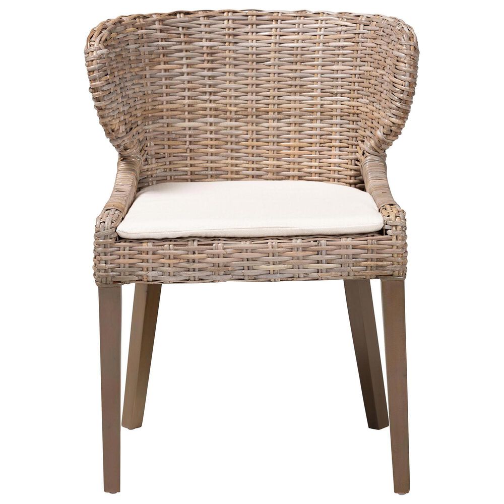 Baxton Studio Niesha Side Chair in Grey, , large
