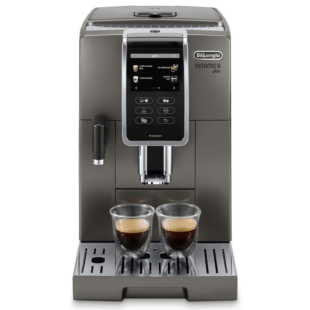 De'Longhi Dinamica Plus Smart Coffee & Espresso Machine with Coffee Link Connectivity App