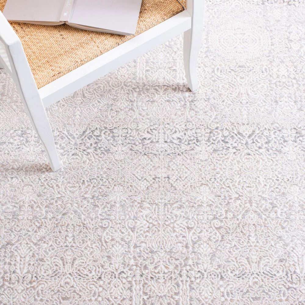 Safavieh Webster WBS316G 4&#39; x 6&#39; Grey and Beige Area Rug, , large
