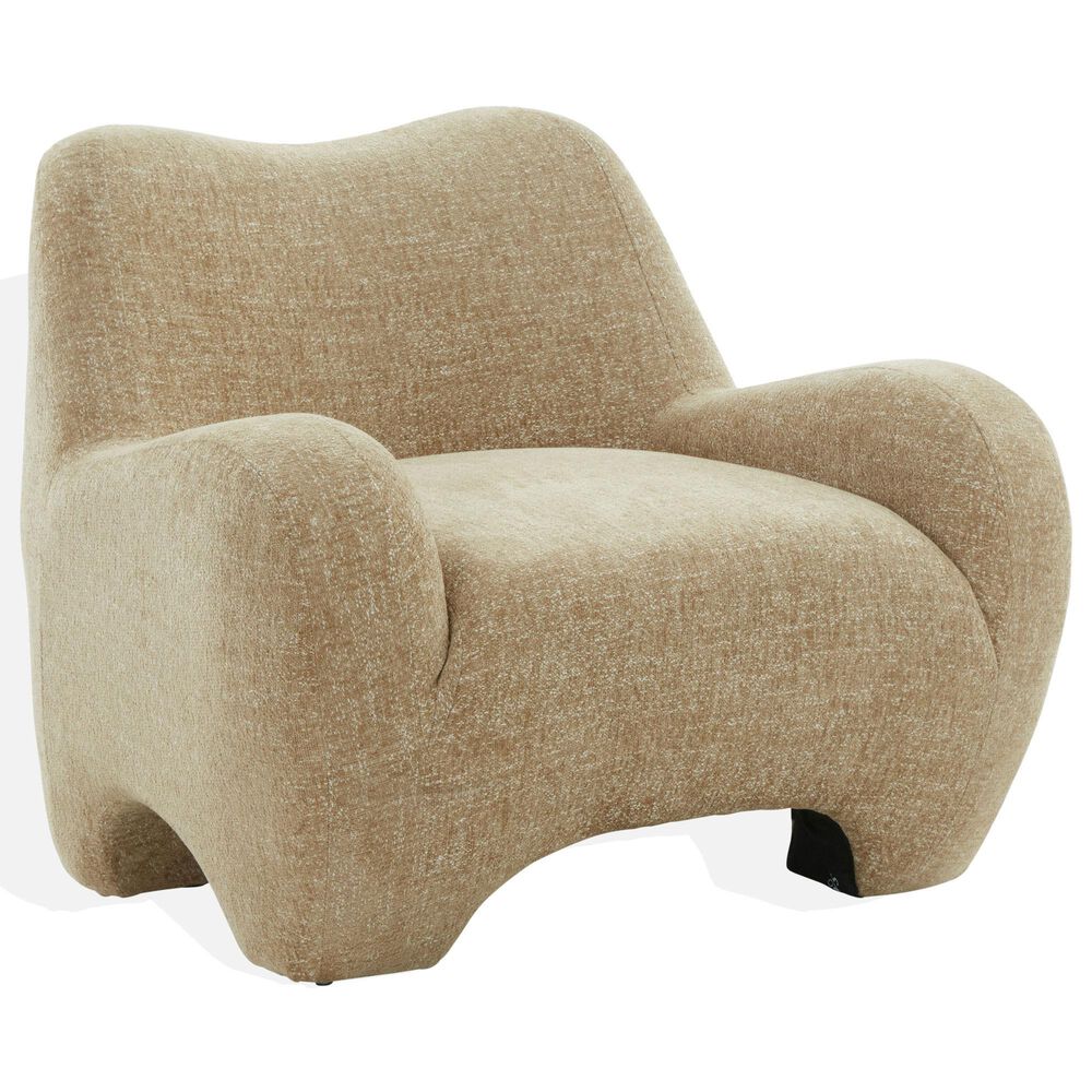 Safavieh Randal Accent Chair in Light Brown, , large
