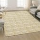 Dalyn Rug Company Soft Essentials Chevron Gold 5" x 7"6" Area Rug, , large