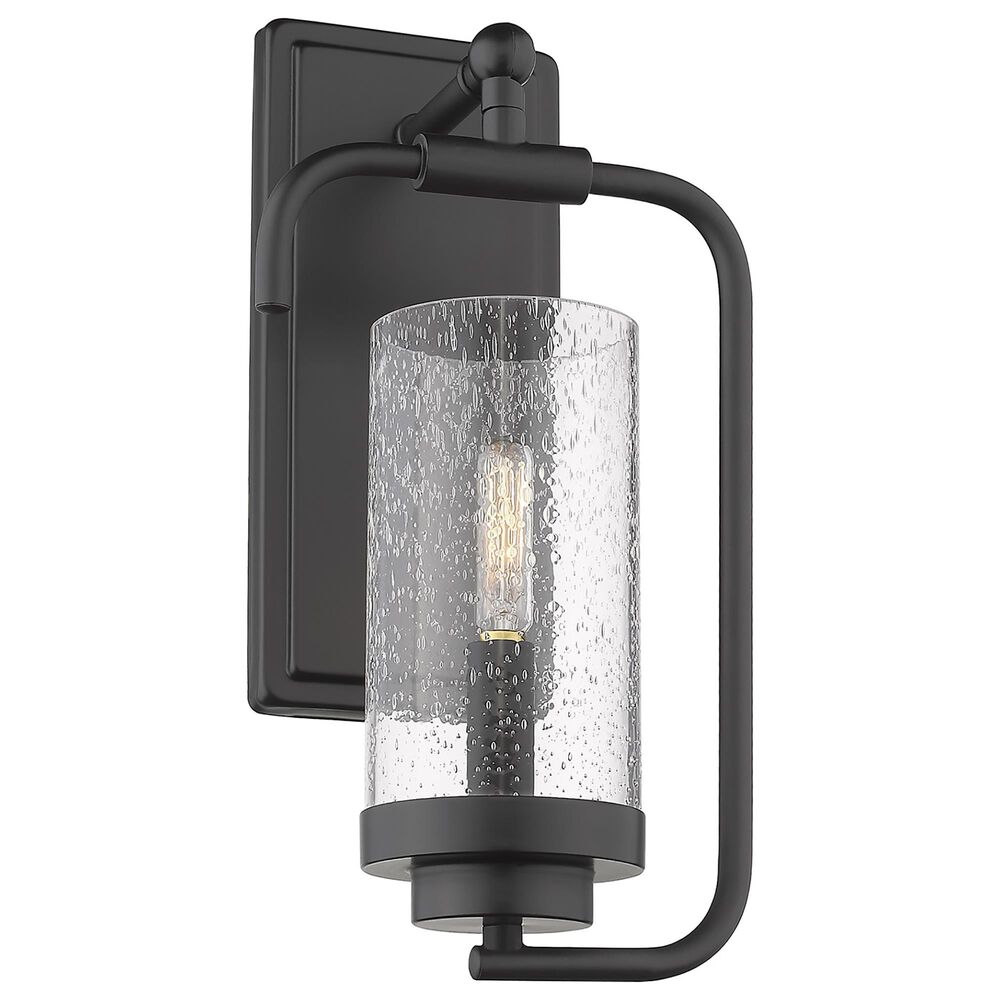 Golden Lighting Holden Wall Sconce in Matte Black, , large