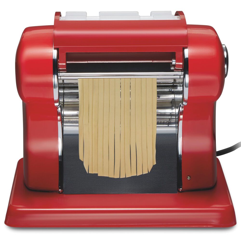 Hamilton Beach 6&quot; Electric Pasta Machine in Red, , large