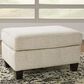 Ashley Abinger Ottoman in Natural, , large