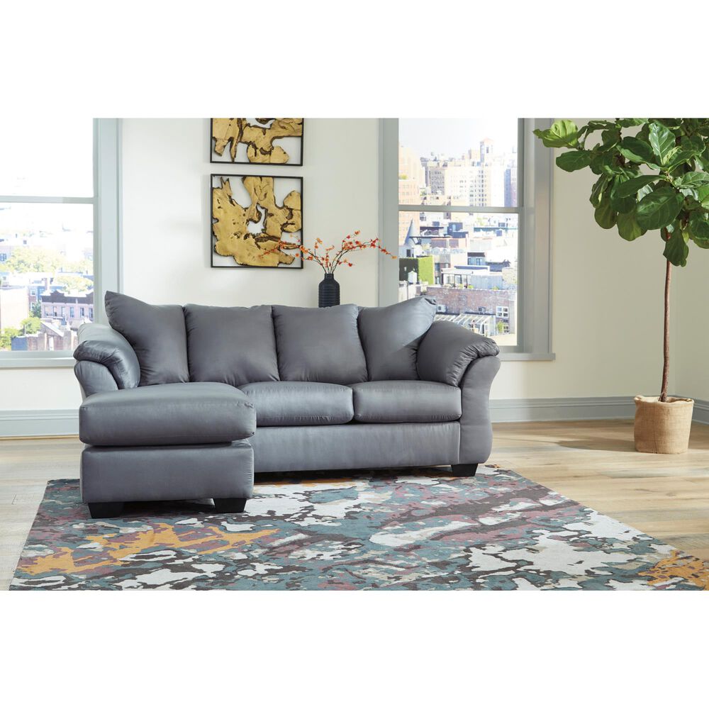 Signature Design by Ashley Darcy Stationary Sofa Chaise in 