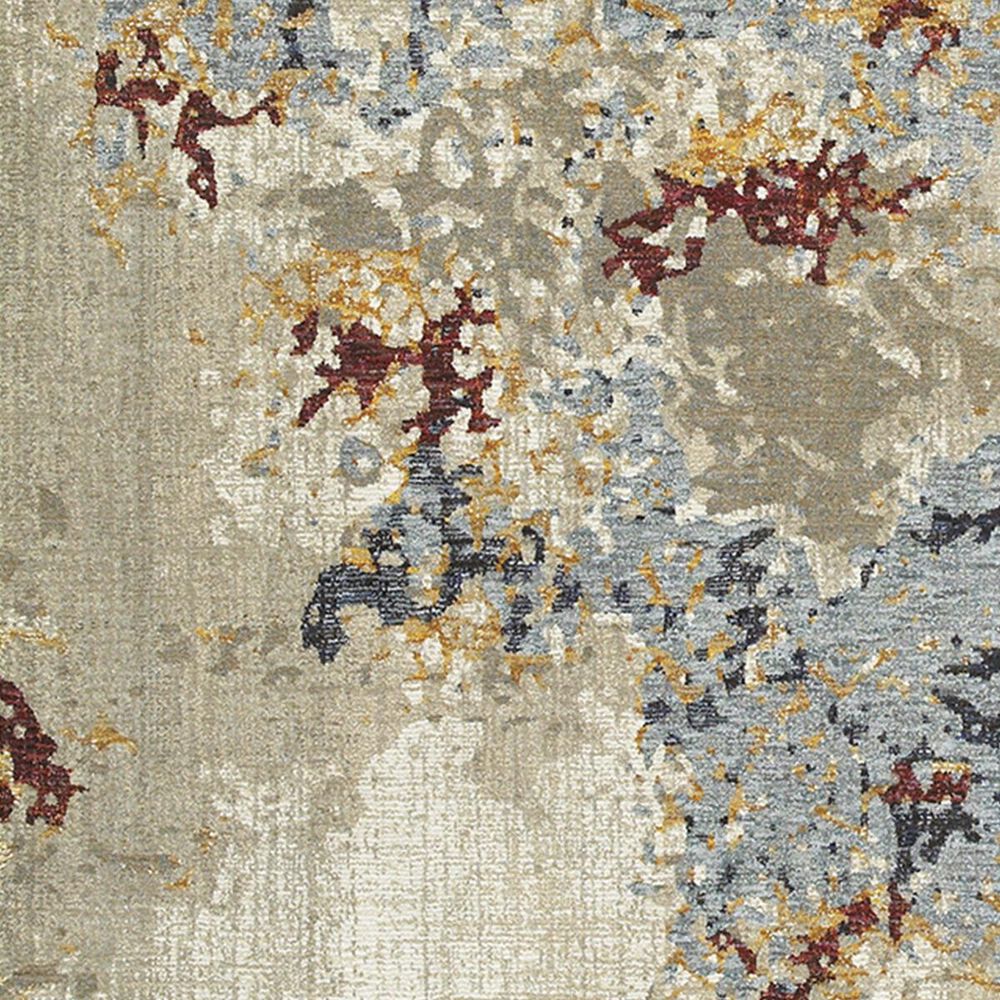 Oriental Weavers Evolution 8043K 7&#39;10&quot; x 10&#39;10&quot; Beige Area Rug, , large