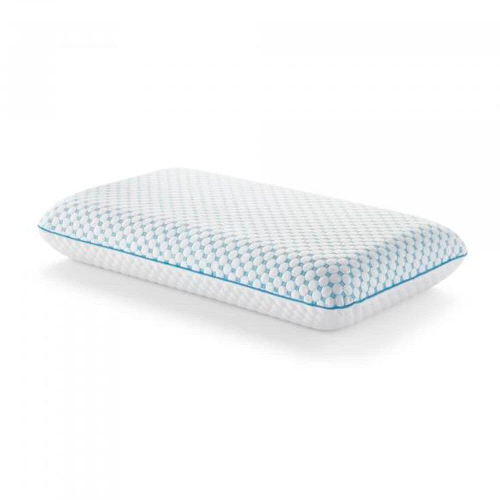 Malouf Weekender Gel Memory Foam with Reversible Cooling Cover King Pillow, , large