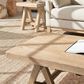 Jennifer Taylor Home Hawthorne 48" Coffee Table in Heritage Light Natural Brown, , large