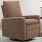 Oxford Baby Uptown Power Swivel Glider Recliner in Teddy Brown, , large