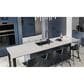 NFM Custom Countertops Carrara Trigato 3cm Quartz Countertop, , large