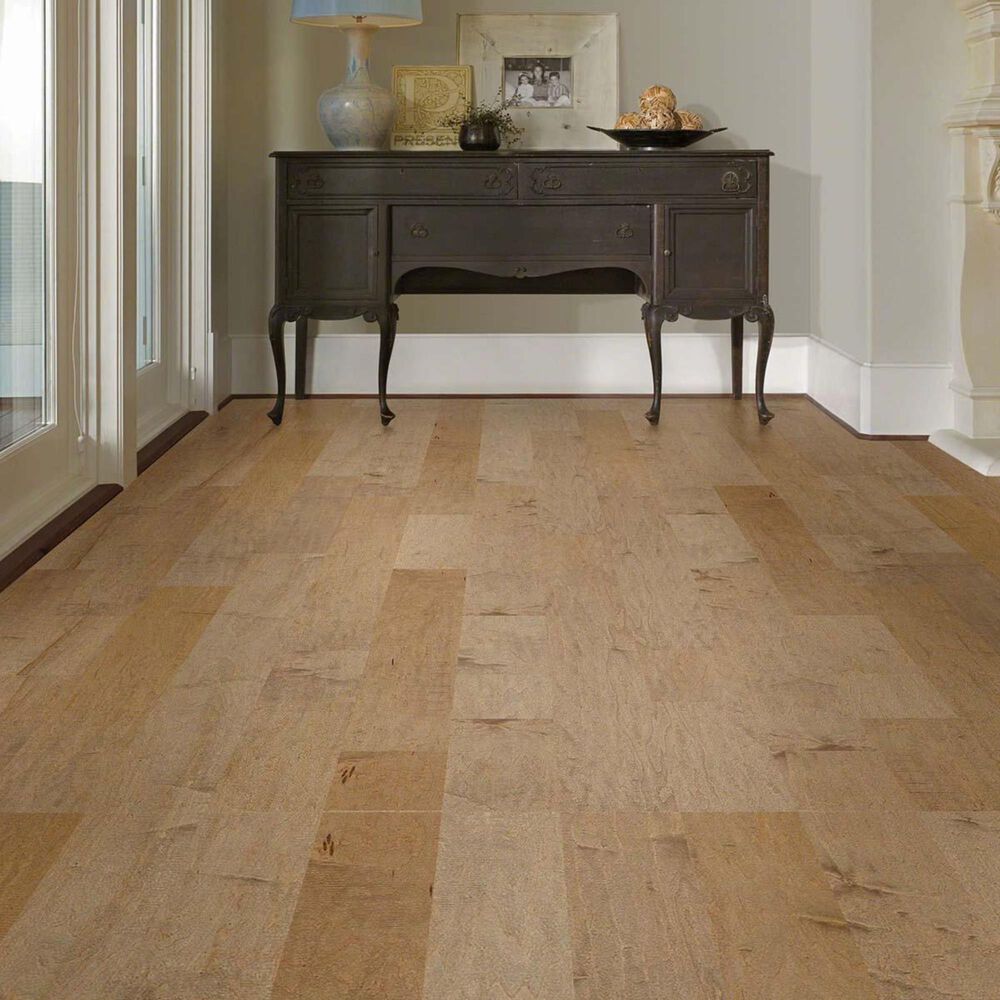 Shaw Yukon Gold Dust Maple Hand Scraped Hardwood, , large
