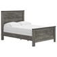 Ashley Frandern Full Panel Bed in Black and Warm Gray, , large