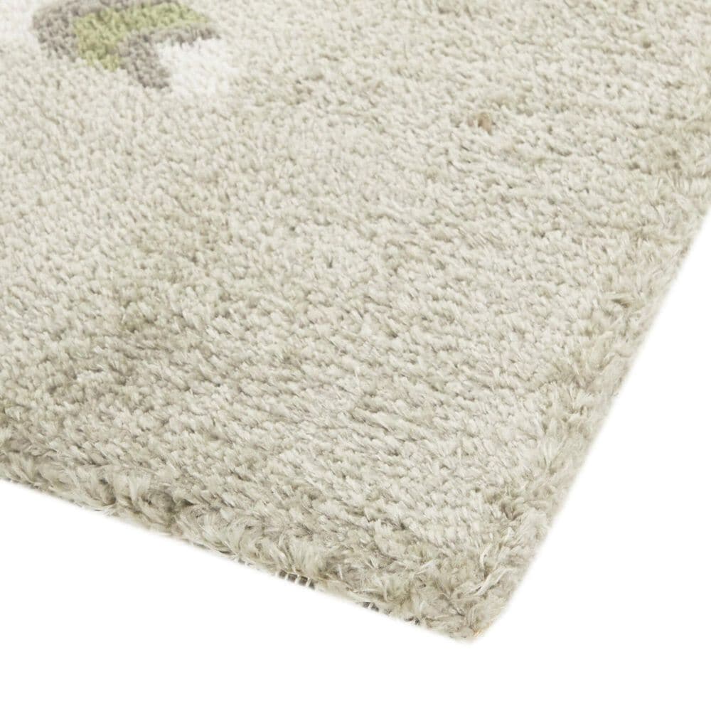 Balta Rugs Serpieri Snake 5&#39;3&quot; x 7&#39; Grey Kids Area Rug, , large