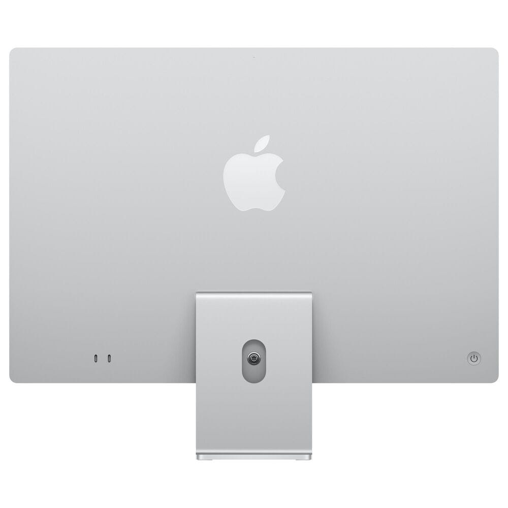 Apple 24-Inch iMac All-in-One Desktop - Apple M4 chip - 8-core CPU - 16GB RAM - 8-core GPU - 256GB SSD in Silver with 3-Year AppleCare+, , large