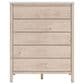Ashley Cadmori 5 Piece King Platform Bedroom Set in Brown and White, , large