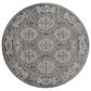 Amer Rugs Alexandria 6"7" Round Walnut Area Rug, , large