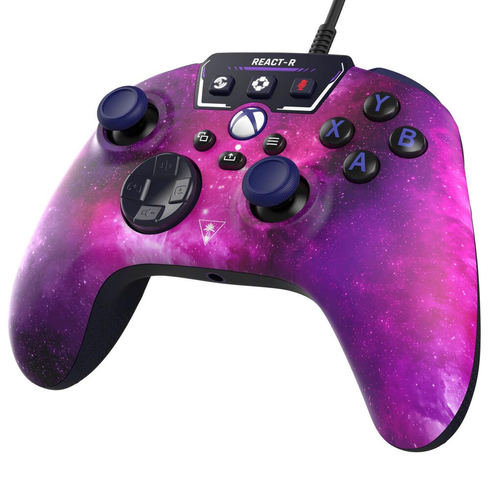 Turtle Beach REACT-R Wired Gaming Controller for Xbox Series X|S/Xbox One in Purple, , large