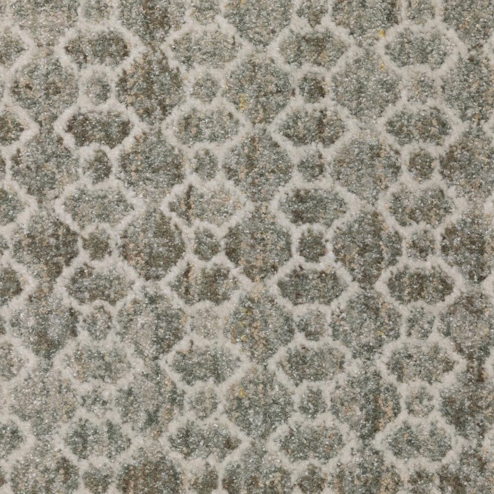 Oriental Weavers Mallory MAL04 Grey and Blue 2'3" x 7'6" Runner, , large