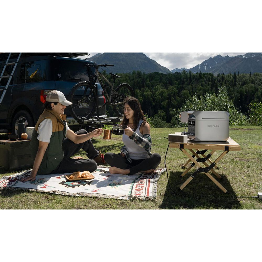 Ecoflow Delta 3 Plus Portable Power Station in Silver, , large