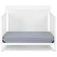 Hearth and Haven Shailee 4-In-1 Convertible Crib in White, , large